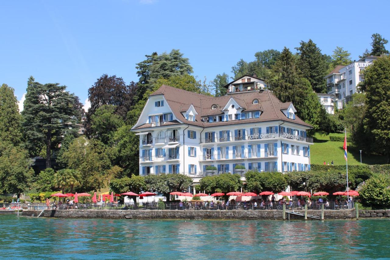Hotel Central Am See Weggis Eksteriør billede