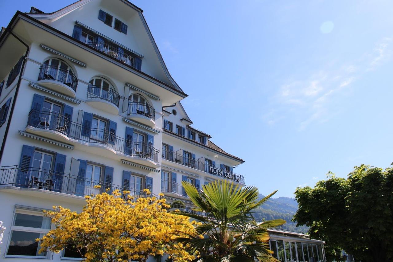 Hotel Central Am See Weggis Eksteriør billede